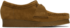 Коричневые дерби Clarks Originals Wallabee