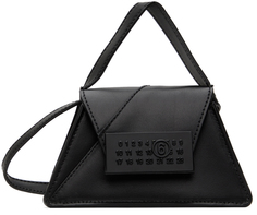 Черная мини-сумка с цифрами MM6 Maison Margiela