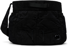 Черная нейлоновая сумка-мессенджер B C.P. Company