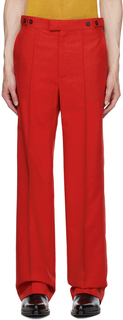 Красные брюки Situationist YASPIS Edition
