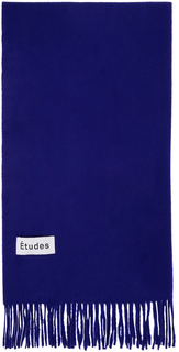 Синий шарф с магнолией etudes Études
