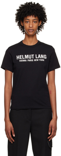 Эксклюзивная черная футболка SSENSE Helmut Lang