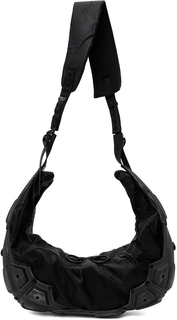 Эксклюзивная черно-серая сумка-мессенджер SSENSE в форме полумесяца Innerraum