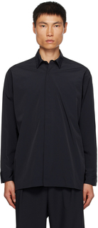 Черная рубашка с нашивками Descente ALLTERRAIN