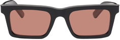 Эксклюзивные черные солнцезащитные очки SSENSE 1968 RETROSUPERFUTURE