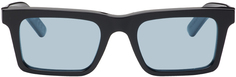 Эксклюзивные черные солнцезащитные очки SSENSE 1968 RETROSUPERFUTURE