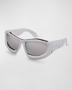 Мужские солнцезащитные очки Katoka из ацетата с запахом Off-White