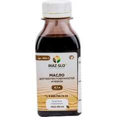 Масло для рабочих поверхностей и мебели MAZ-SLO