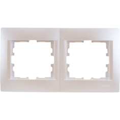 Двухместная горизонтальная рамка Lezard