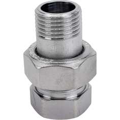 Прямой хромированный сгон Giacomini