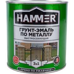 Грунт-эмаль по металлу Hammer