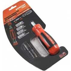 Реверсивная отвертка-держатель бит Кратон