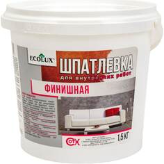 Финишная шпатлевка Ecolux