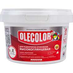 Высокоглянцевая акриловая эмаль для радиаторов отопления Olecolor