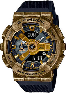 Японские наручные мужские часы Casio GM-110VG-1A9. Коллекция G-Shock