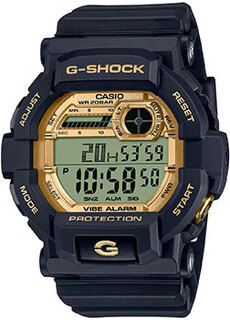Японские наручные мужские часы Casio GD-350GB-1. Коллекция G-Shock