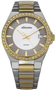 Швейцарские наручные женские часы Adriatica 3804.2113QZ. Коллекция Ladies