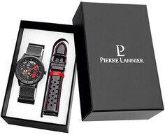 fashion наручные мужские часы Pierre Lannier 385C439. Коллекция Paddock