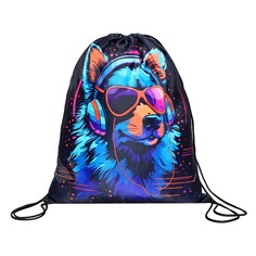 Мешок для обуви 420 х 340 мм, calligrata мсо-5с, (мягкий полиэстер, плотность 210d),