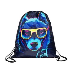 Мешок для обуви 420 х 340 мм, calligrata мсо-5с, (мягкий полиэстер, плотность 210d),