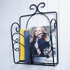 Газетница металлическая 47*35*12 см NO Brand