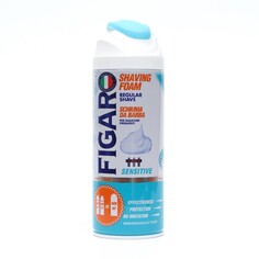 Пена для бритья figaro uomo, для чувствительной кожи, 400 мл NO Brand