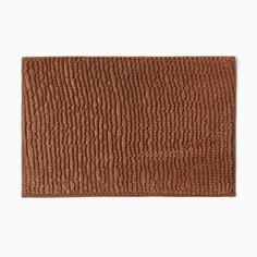 Набор ковриков для ванной этель букли цвет кофе 2 шт, 38х58 см, 48х38 см