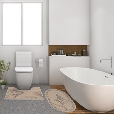 Набор ковриков для ванной этель