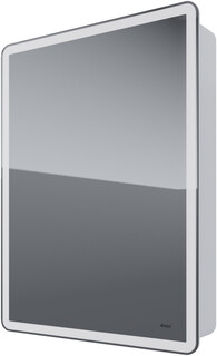 Зеркальный шкаф 60x80 см белый глянец R Dreja Point 99.9032