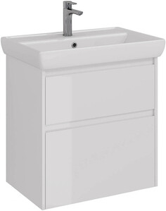 Тумба белый глянец 64,4 см Lemark Combi LM03C70T