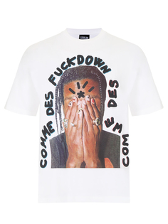 Футболка хлопковая Comme DES Fuckdown