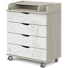 Комоды Комод Pituso Жирафик (4 ящика) с шариковыми направляющими