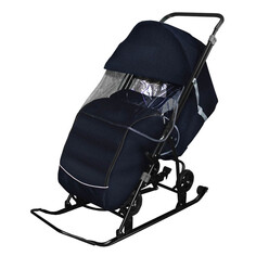 Санки Galaxy коляска Snow Снежинка