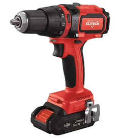 Дрель-шуруповерт аккумуляторная ударная Elitech ДА 18УБЛ2 (191608)