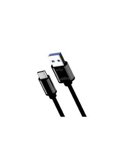 Дата-кабель Nobby Comfort Type C - USB 3.0 - , 2.1A, 1 м, черн. (0204NB-014-001)