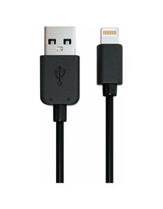 Дата-кабель Red Line USB - Lightning, 3м, черный (УТ000033328)