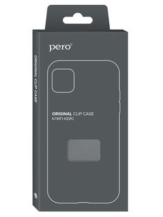 Клип-кейс PERO силикон для Realme C51 прозрачный усиленный ПЕРО