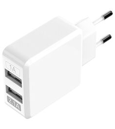 Сетевое зарядное устройство OLMIO USBx2, 2.1А