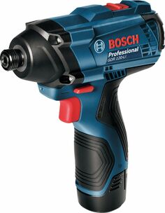 Гайковерт Bosch GDR 120-LI + GAL 12V-20 аккум. патрон:шестигр.1/4" (кейс в комплекте) (06019F0007)