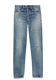 Джинсы SAINT LAURENT