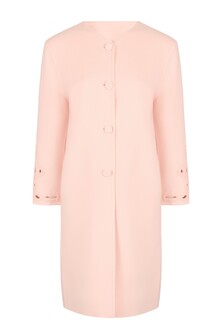 Пальто без воротника ERMANNO SCERVINO