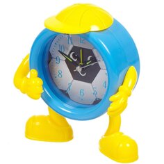 Часы-будильник настольные, 13х12.5 см, пластик, Человечки, Y4-5209