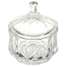 Сахарница 250 мл, стекло, 9х11 см, Y4-5042