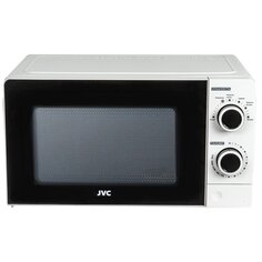 Микроволновая печь JVC, JK-MW121M, 20 л, 700 Вт, механ, 6уров.мощ, белая