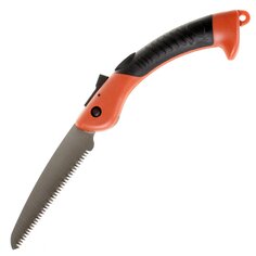 Ножовка-сучкорез садовая 180 мм, 3D-заточка, рукоятка двухкомпонентная прорезиненная, складная, Bartex, FS-180