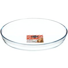 Форма для запекания стекло, 39х27х6 см, 4 л, овальная, O Cuisine, 347B00ST/OC