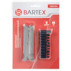 Мультитул-трансформер 15 функций, 160 мм, Bartex, AI-2904011