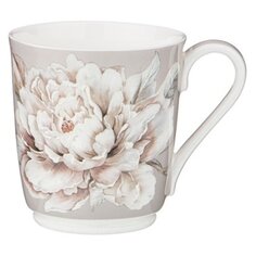 Кружка фарфор, 340 мл, Белый цветок, Lefard, 86-2430