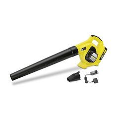 Воздуходувка аккумуляторная, Karcher, LBL 2, Battery Set, 18 Вт, 2.5 А.ч, 58 м/с, 220 м³/ч, 18 В, 1.445-110