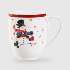 Кружка Porcelana Bogucice Red Christmas 300 мл